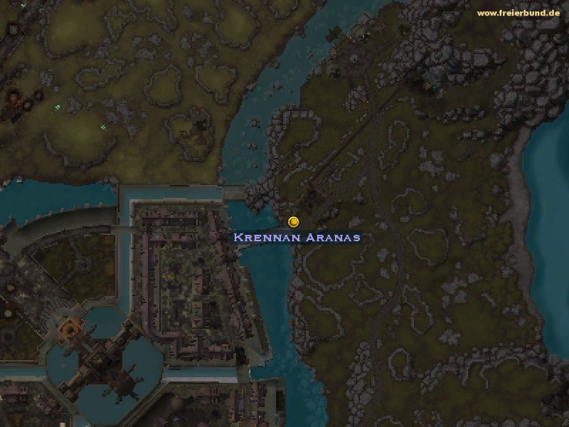 Krennan Aranas (Krennan Aranas) Quest NSC WoW World of Warcraft 