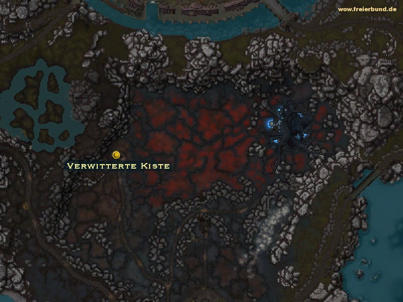 Verwitterte Kiste (Worn Coffer) Quest-Gegenstand WoW World of Warcraft 