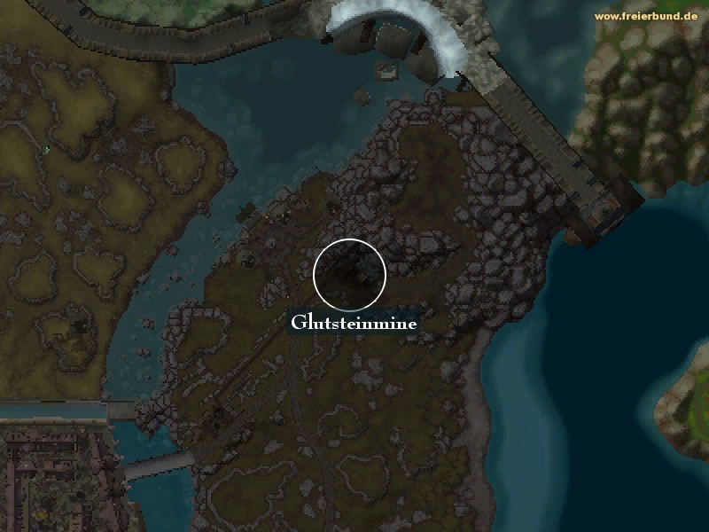Glutsteinmine (Emberstone Mine) Landmark WoW World of Warcraft 
