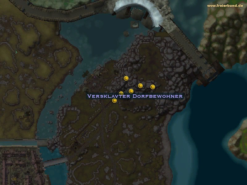 Versklavter Dorfbewohner (Enslaved Villager) Quest NSC WoW World of Warcraft 