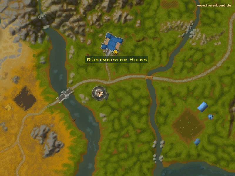 Rüstmeister Hicks (Quartermaster Hicks) Händler/Handwerker WoW World of Warcraft 