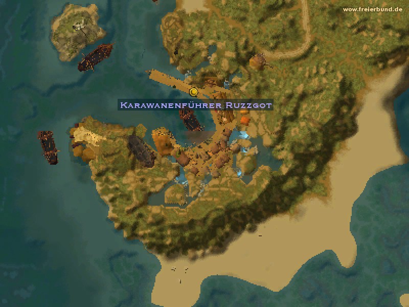 Karawanenführer Ruzzgot (Caravaneer Ruzzgot) Quest NSC WoW World of Warcraft 