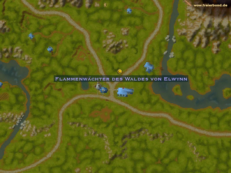 Flammenwächter des Waldes von Elwynn (Elwynn Forest Flame Warden) Quest NSC WoW World of Warcraft 