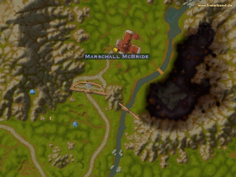 Marschall McBride (Marshal McBride) Quest NSC WoW World of Warcraft 