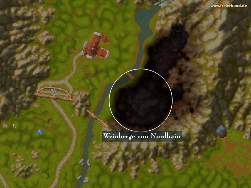 Weinberge von Nordhain (Northshire Vineyards) Landmark WoW World of Warcraft 