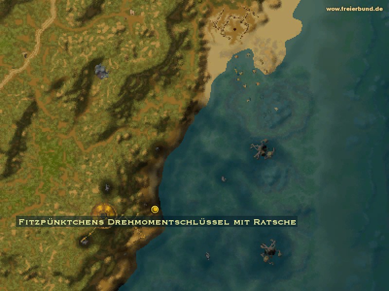 Fitzpünktchens Drehmomentschlüssel mit Ratsche (Fitztittle's Ratcheting Torque Wrench) Quest-Gegenstand WoW World of Warcraft 