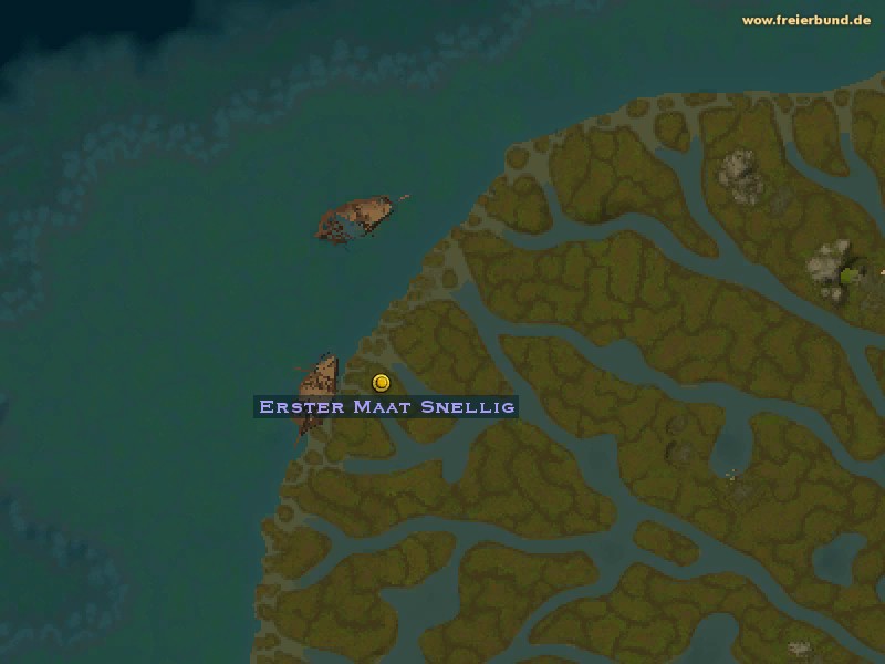 Erster Maat Snellig (First Mate Snellig) Quest NSC WoW World of Warcraft 