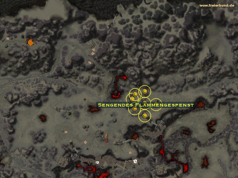 Sengendes Flammengespenst (Searing Flamewraith) Monster WoW World of Warcraft 