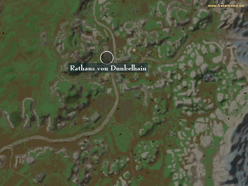 Rathaus von Dunkelhain (Darkshire Town Hall) Landmark WoW World of Warcraft 