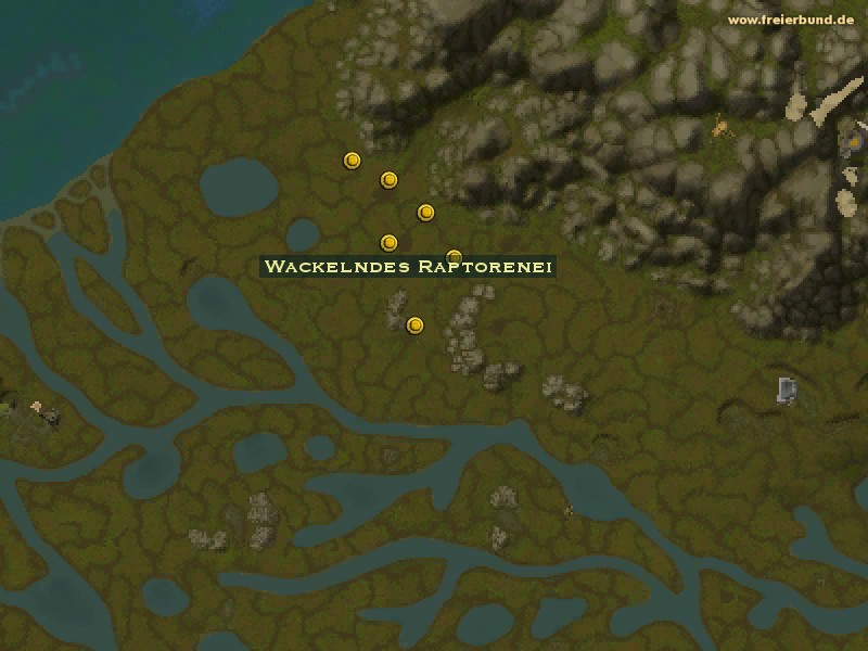 Wackelndes Raptorenei (Wobbling Raptor Egg) Quest-Gegenstand WoW World of Warcraft 