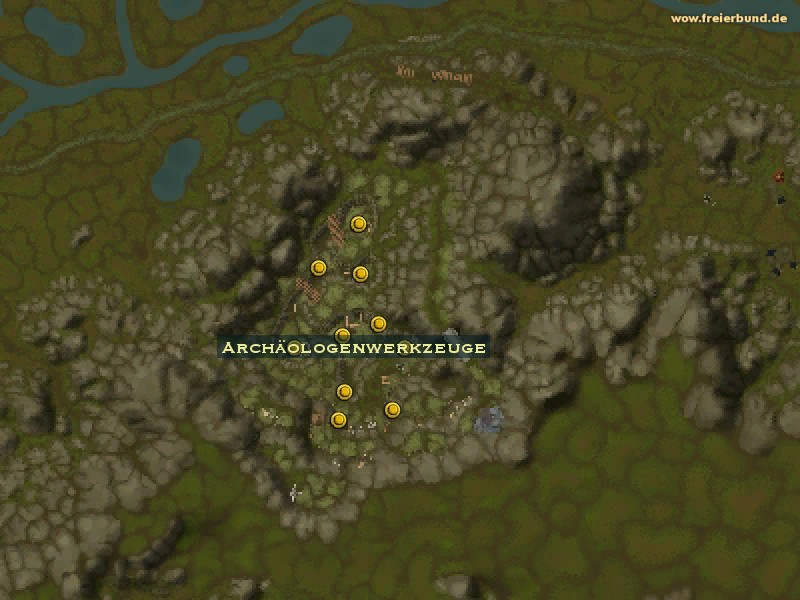 Archäologenwerkzeuge (Archaeologist's Tools) Quest-Gegenstand WoW World of Warcraft 