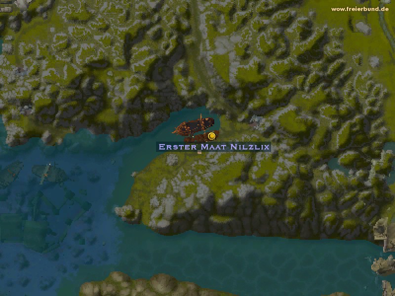 Erster Maat Nilzlix (First Mate Nilzlix) Quest NSC WoW World of Warcraft 