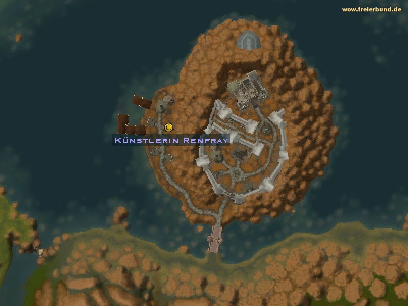 Künstlerin Renfray (Artist Renfray) Quest NSC WoW World of Warcraft 
