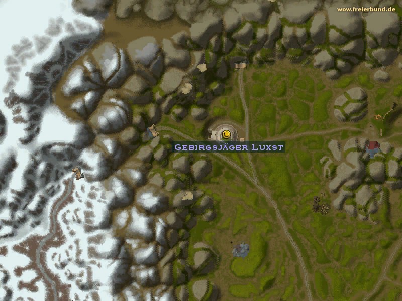 Gebirgsjäger Luxst (Mountaineer Luxst) Quest NSC WoW World of Warcraft 