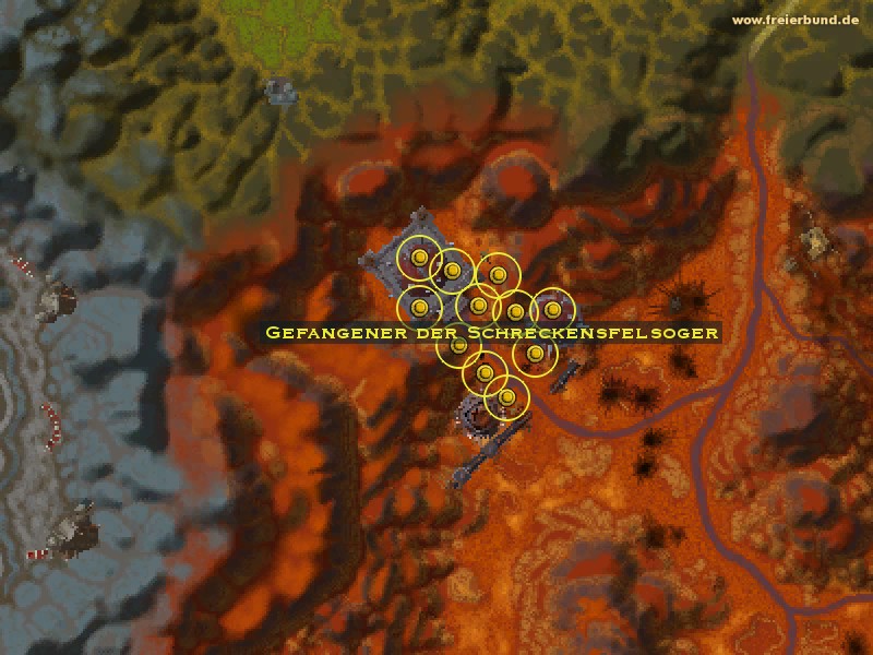 Gefangener der Schreckensfelsoger (Dreadmaul Captive) Monster WoW World of Warcraft 