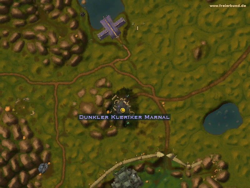 Dunkler Kleriker Marnal (Darkcleric Marnal) Quest NSC WoW World of Warcraft 