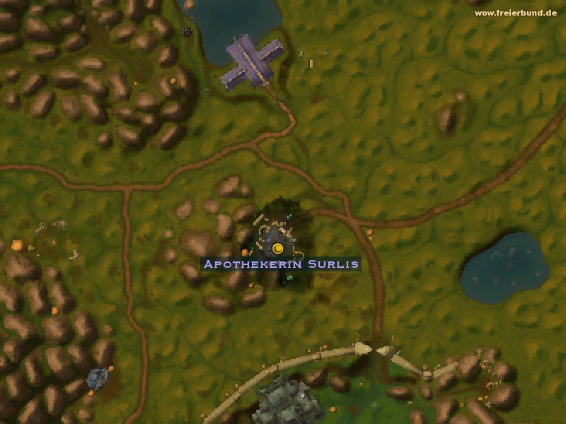 Apothekerin Surlis (Apothecary Surlis) Quest NSC WoW World of Warcraft 