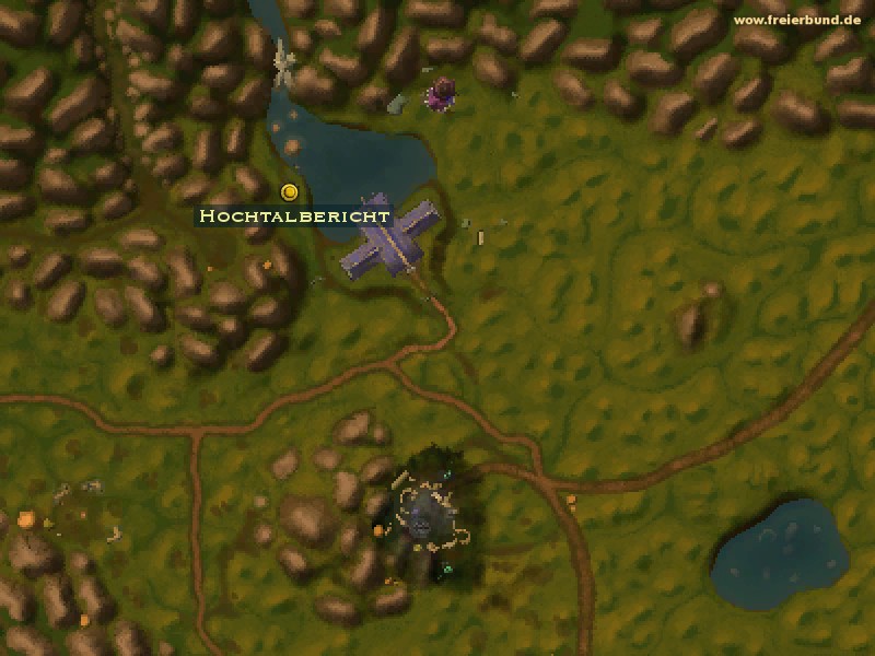 Hochtalbericht (Highvale Records) Quest-Gegenstand WoW World of Warcraft 
