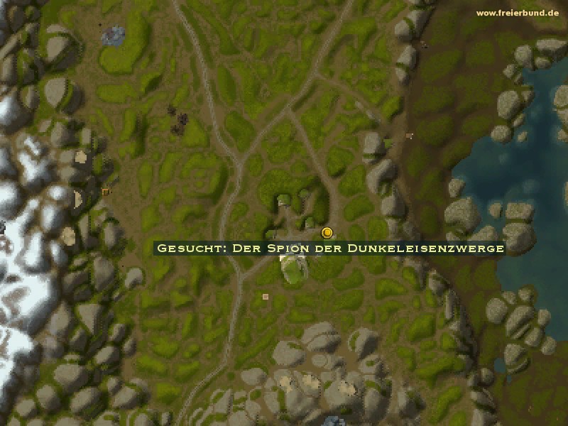 Gesucht: Der Spion der Dunkeleisenzwerge (WANTED: The Dark Iron Spy) Quest-Gegenstand WoW World of Warcraft 