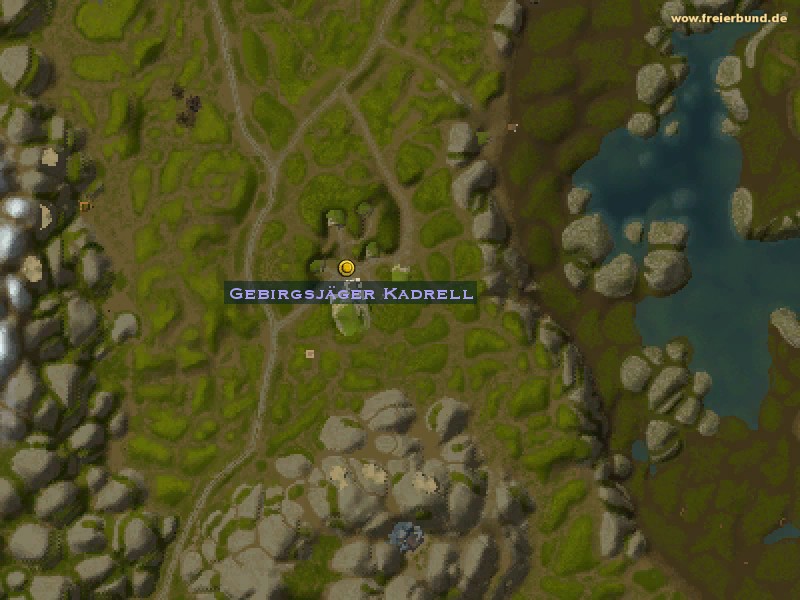 Gebirgsjäger Kadrell (Mountaineer Kadrell) Quest NSC WoW World of Warcraft 