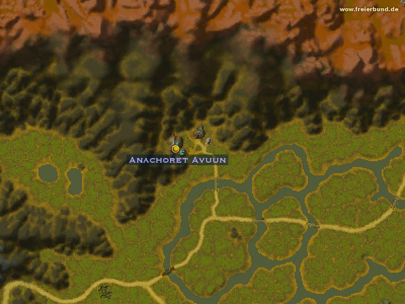 Anachoret Avuun (Anchorite Avuun) Quest NSC WoW World of Warcraft 
