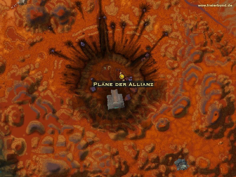Pläne der Allianz (Alliance Plans) Quest-Gegenstand WoW World of Warcraft 