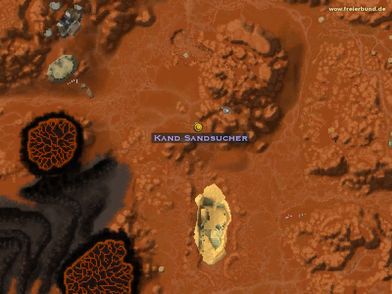 Kand Sandsucher (Kand Sandseeker) Quest NSC WoW World of Warcraft 