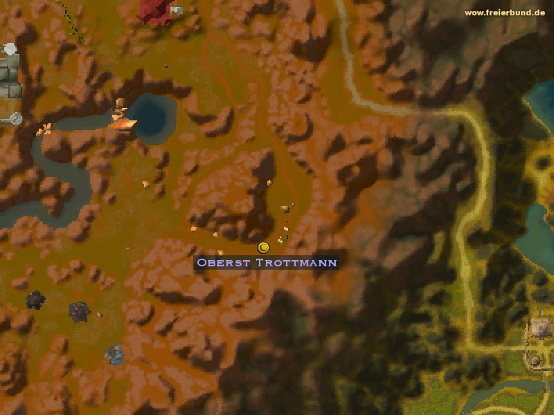 Oberst Trottmann (Colonel Troteman) Quest NSC WoW World of Warcraft 