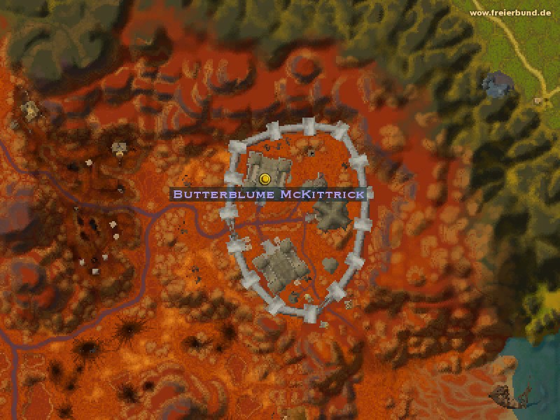 Butterblume McKittrick (Buttonwillow McKittrick) Quest NSC WoW World of Warcraft 