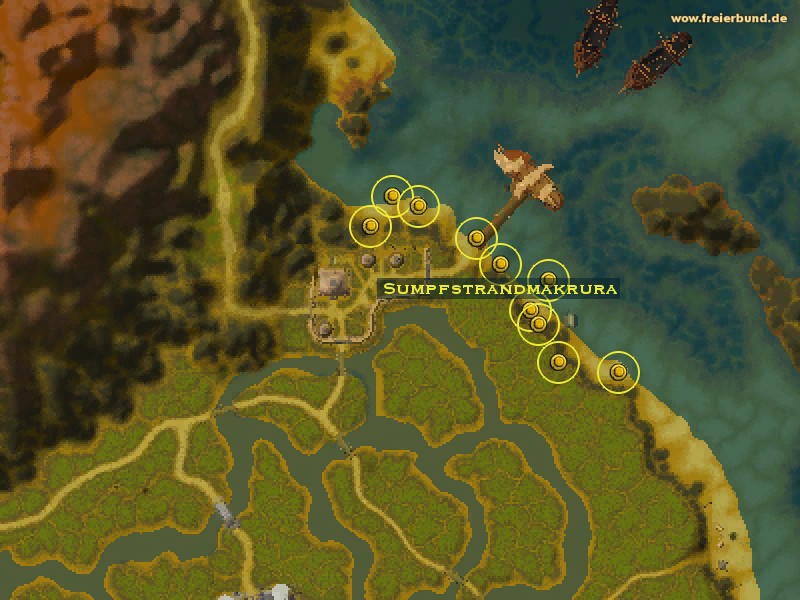 Sumpfstrandmakrura (Swampshore Makrura) Monster WoW World of Warcraft 