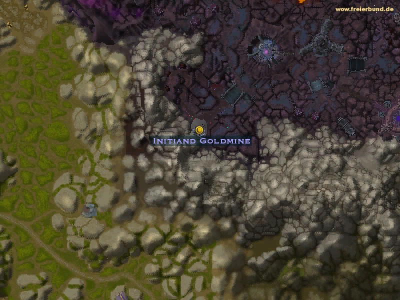 Initiand Goldmine (Initiate Goldmine) Quest NSC WoW World of Warcraft 