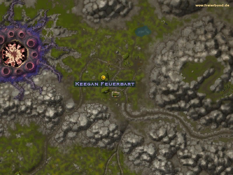 Keegan Feuerbart (Keegan Firebeard) Quest NSC WoW World of Warcraft 