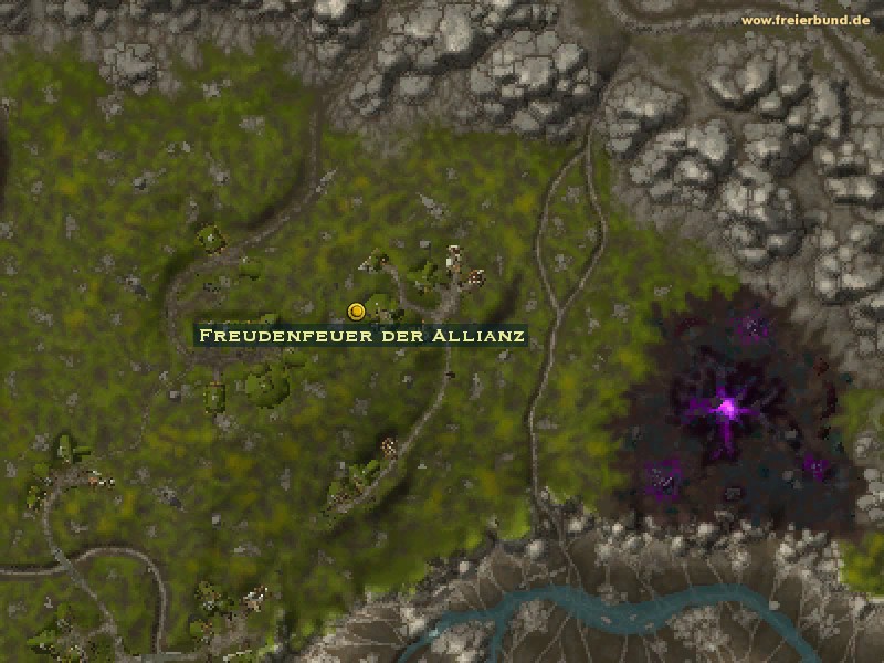 Freudenfeuer der Allianz (Alliance Bonfire) Quest-Gegenstand WoW World of Warcraft 