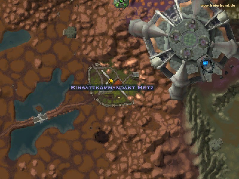 Einsatzkommandant Metz (Dispatch Commander Metz) Quest NSC WoW World of Warcraft 
