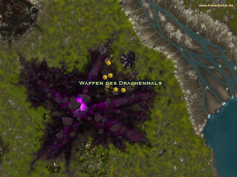 Waffen des Drachenmals (Dragonmaw Weapon Crate) Quest-Gegenstand WoW World of Warcraft 
