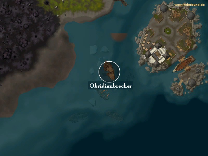 Obsidianbrecher (Obsidian Breakers) Landmark WoW World of Warcraft 