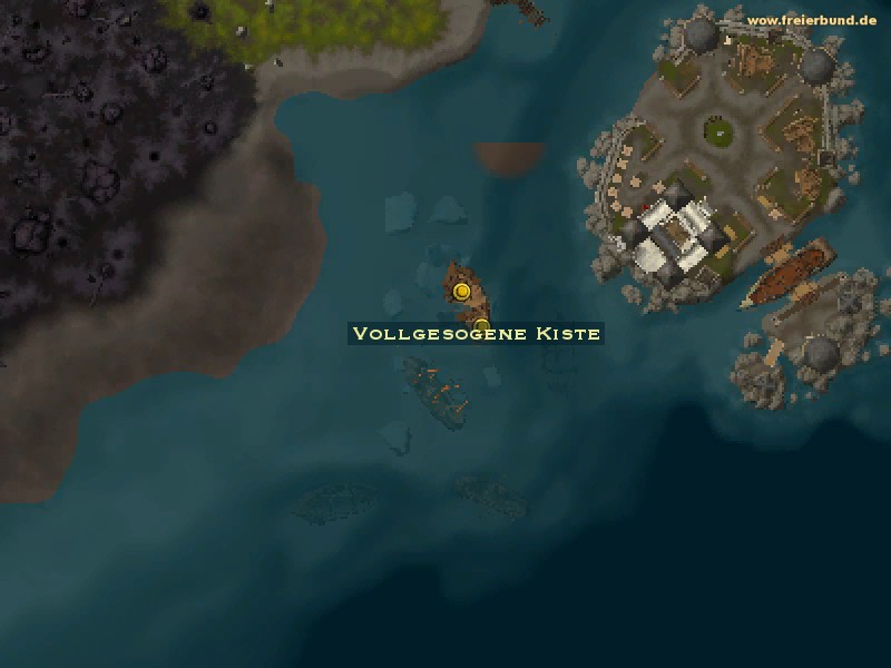 Vollgesogene Kiste (Water-Logged Crate) Quest-Gegenstand WoW World of Warcraft 