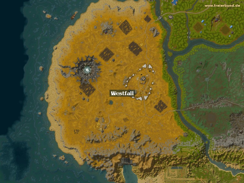 Westfall (Westfall) Zone WoW World of Warcraft 