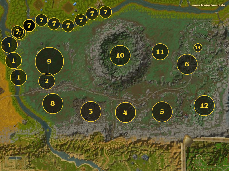 Erforscht den Dämmerwald (Explore Duskwood) Erfolg WoW World of Warcraft 