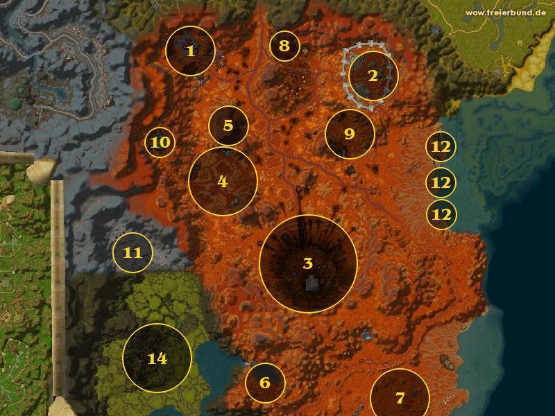 Erforscht die verwüsteten Lande (Explore Blasted Lands) Erfolg WoW World of Warcraft 
