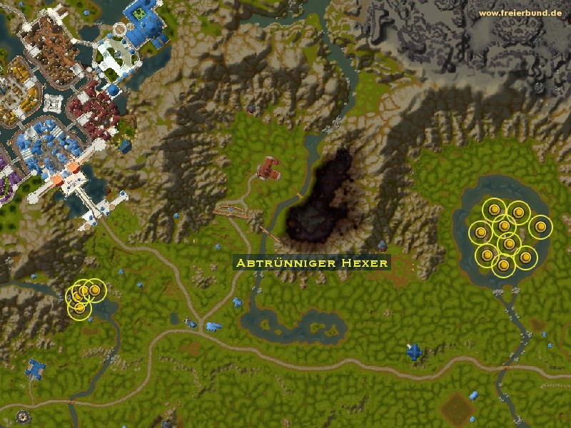 Abtrünniger Hexer (Rogue Wizard) Monster WoW World of Warcraft 