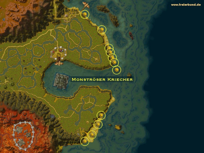 Monströser Kriecher (Monstrous Crawler) Monster WoW World of Warcraft 