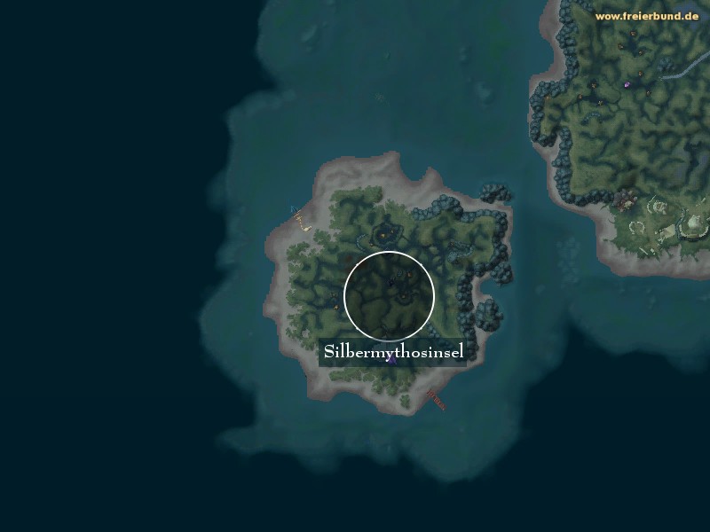 Silbermythosinsel (Silvermyst Isle) Landmark WoW World of Warcraft 