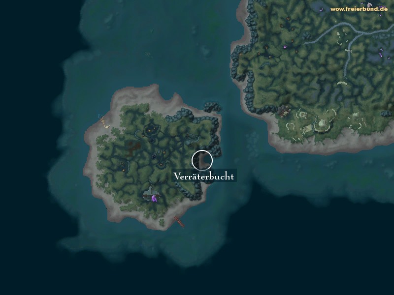 Verräterbucht (Traitor's Cove) Landmark WoW World of Warcraft 