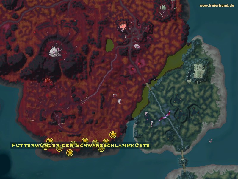 Futterwühler der Schwarzschlammküste (Blacksilt Forager) Monster WoW World of Warcraft 