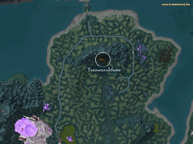 Tannenruhfeste (Stillpine Hold) Landmark WoW World of Warcraft 