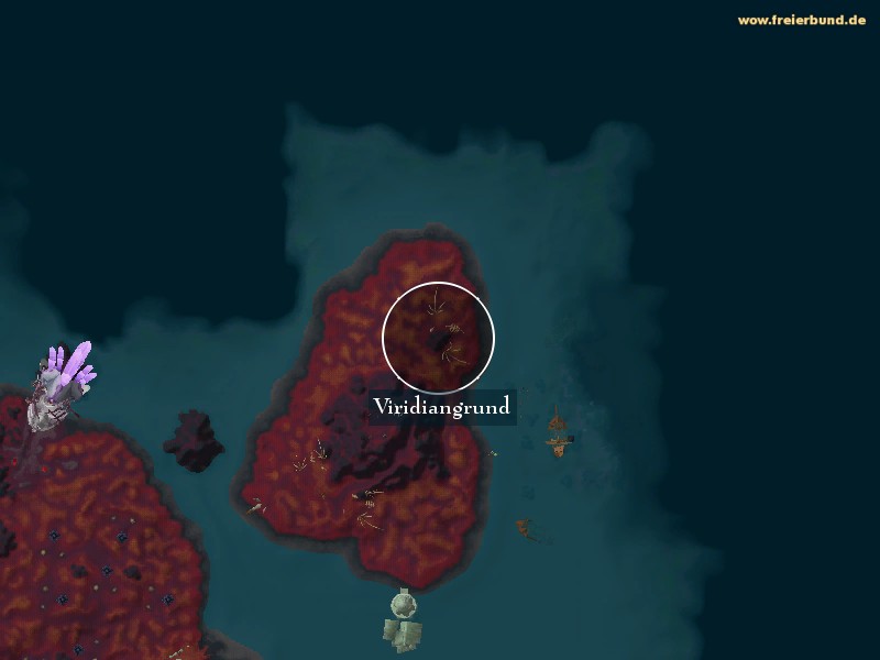 Viridiangrund (Veridian Point) Landmark WoW World of Warcraft 