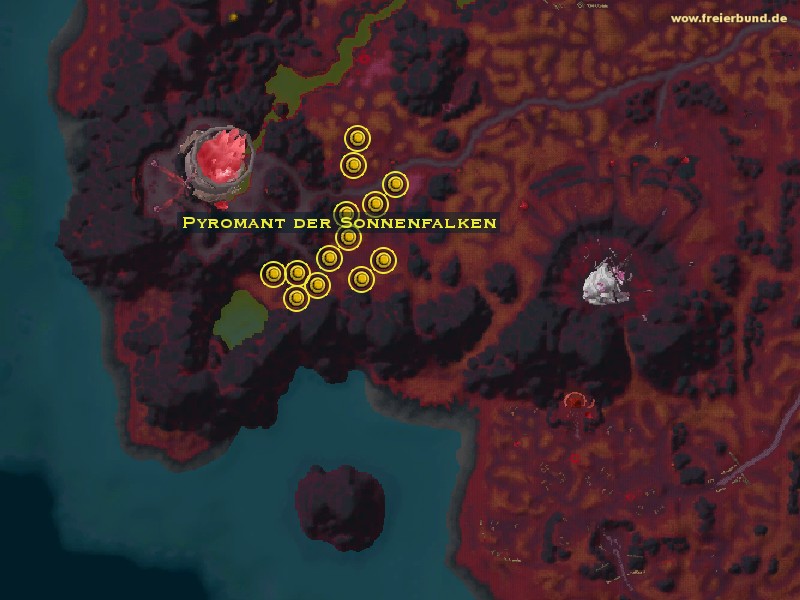 Pyromant der Sonnenfalken (Sunhawk Pyromancer) Monster WoW World of Warcraft 