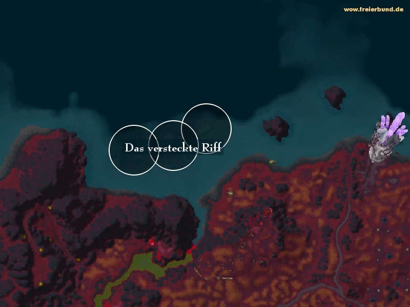 Das versteckte Riff (The Hidden Reef) Landmark WoW World of Warcraft 
