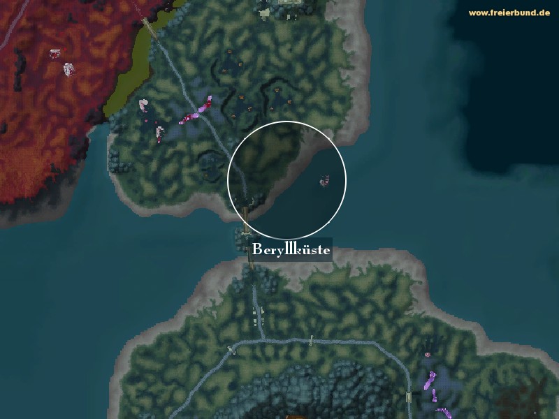 Beryllküste (Beryl Coast) Landmark WoW World of Warcraft 